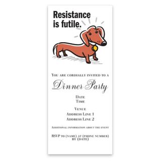 Dachshund Resistance Invitations by Admin_CP6743695  507277382