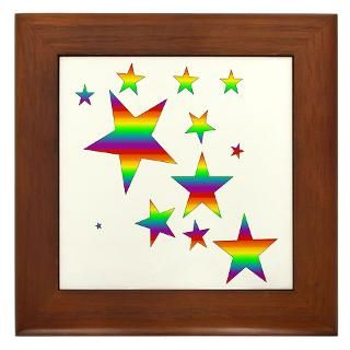 Framed Tiles  Lesbian & Gay Pride Gifts   Pride Events Wear