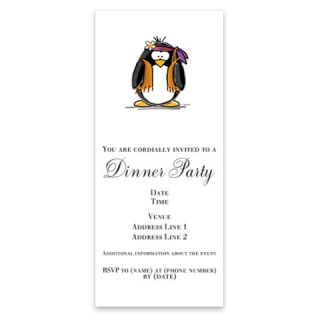 Hippie penguin Invitations by Admin_CP2574929  507115335