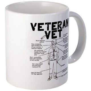 For Veterinarian Gifts  For Veterinarian Drinkware  Veteran Vet Male