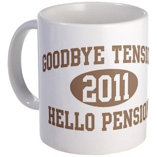 2011 Gifts  2011 Drinkware  Hello Pension 2011 Mug