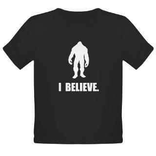Believe In Bigfoot Organic Toddler T Shirt (dark for