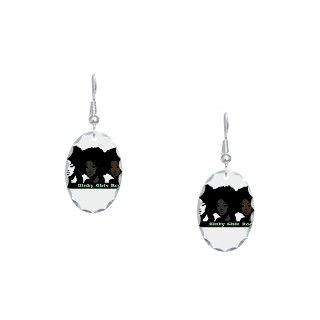 Afro Gifts  Afro Jewelry  Im A Kinky Girl Earring Oval Charm