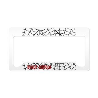 Black Widow Car Accessories  Stickers, License Plates & More