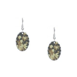 Dandelion Gifts  Dandelion Jewelry  Dandelion Earrings (Oval)