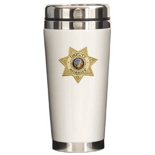 911 Gifts  911 Drinkware  California Deputy Sheriff Ceramic Travel