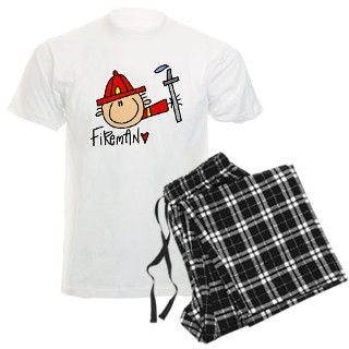 911 Gifts  911 Pajamas  Fireman Mens Light Pajamas