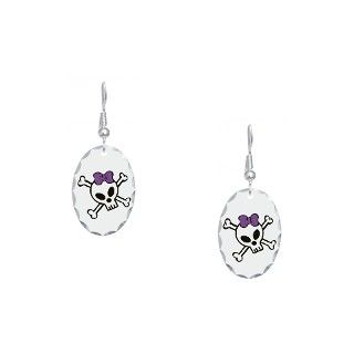Colorful Gifts  Colorful Jewelry  Skull & Bones w/ Purple Bow