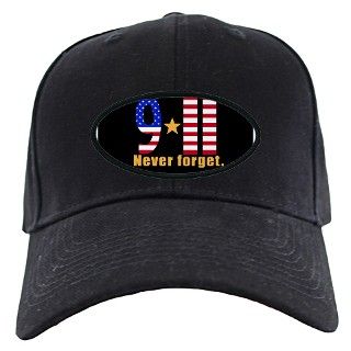 11 Gifts  9 11 Hats & Caps  9 11 Never Forget Black Cap