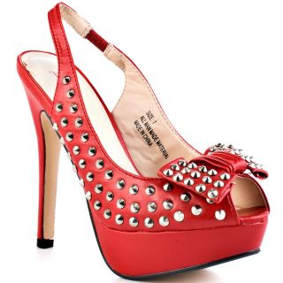 makeeda red justfab $ 64 99