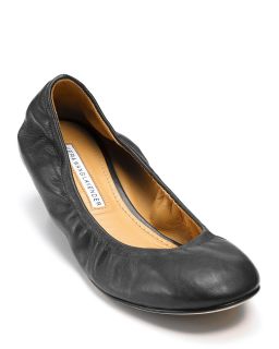 Vera Wang Lavender Label Lillian Ballet Flats with Ruching