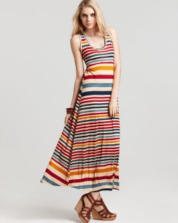 Sam & Lavi Striped Maxi Dress