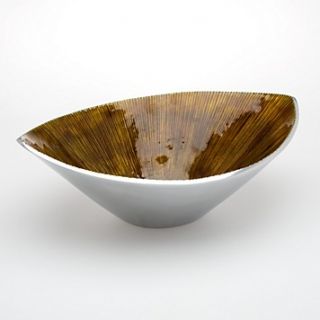 Simply Designz Kotta Amber 10 x 7 Serving Bowl