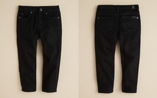 For All Mankind Infant Boys Slimmy Black Jeans   Sizes 12 24 Months_2