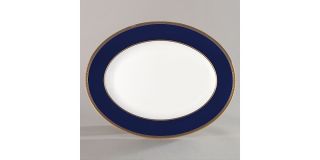 Wedgwood Renaissance Gold Oval Platter, 13