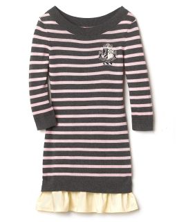 Sleeve Striped Cashmere Sweater Tunic   Sizes 7 14