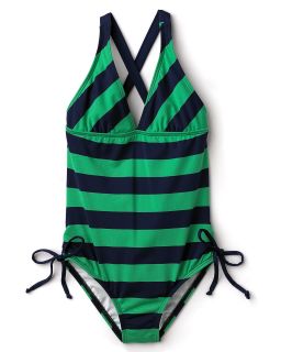 Swim Marcel Stripe One Piece Swimsuit   Sizes 7 14