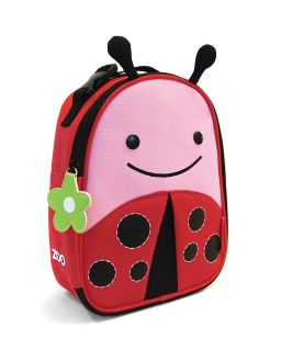 skip hop zoo lunchie ladybug lunchbox price $ 14 00 color pink red