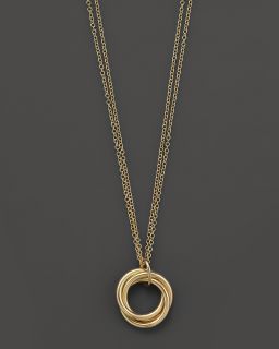 Marc & Marcella Yellow Gold Double Strand Link Chain, 16