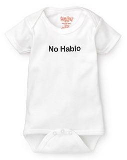 Infant Unisex No Hablo Bodysuit   Sizes 0 18 Months
