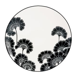 floral accent plate price $ 19 00 color white black quantity 1 2 3 4