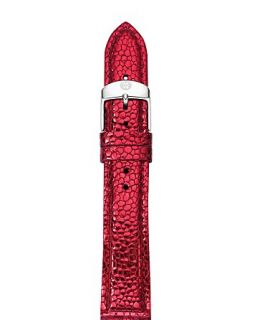 Michele Red Carpet Fashion Leather Watch Strap, 20mm