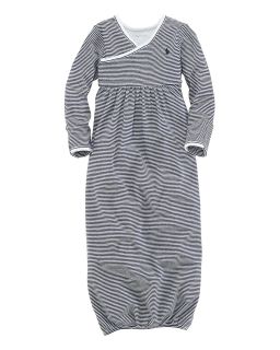 striped gown sizes 3 9 months price $ 25 00 color french navy size