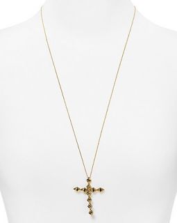 Harlow 1960 Double Sided Cross Pendent Necklace, 28
