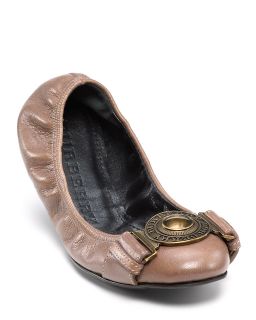 Burberry Leather Ballet Flats