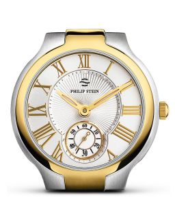 Philip Stein Large Round Two Tone Gold Watch Head, 40mm