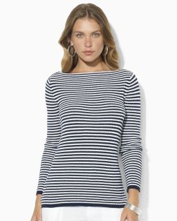 sweater price $ 99 50 color capri navy white size select size l m