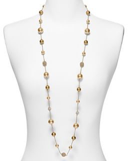 Carolee Stationed Bead Necklace, 42