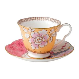 bouquet cup saucer price $ 50 00 color multi quantity 1 2 3 4 5 6