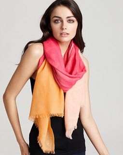 Echo Lightweight Wool Colorblock Scarf