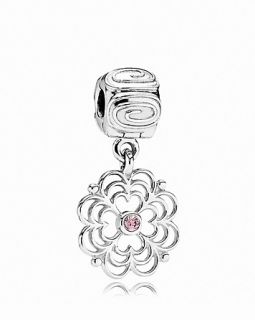 cubic zirconia dogwood price $ 55 00 color silver pink quantity 1 2