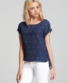 olive and oak top anchor print price $ 54 00 color navy combo size