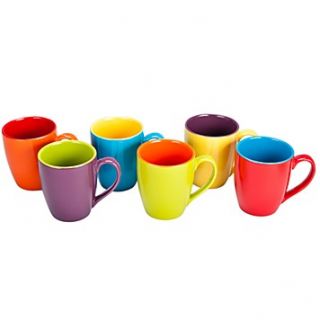 BIA Cordon Bleu Colored Mugs, Set of 6