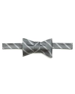stripe herringbone bow tie price $ 55 00 color charcoal quantity 1 2