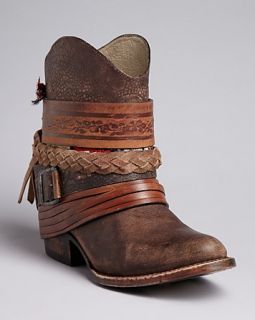 FREEBIRD by Steven Western Booties   Mezcal Strapped