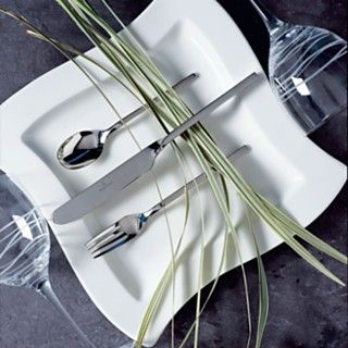 Villeroy & Boch New Wave 64 Piece Flatware Set