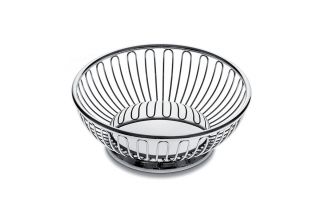 alessi mini round wire basket price $ 87 00 color silver quantity 1 2