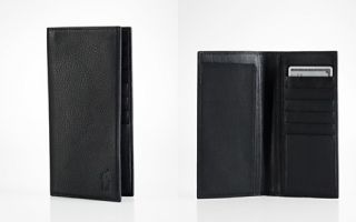 Polo Ralph Lauren Pebbled Leather Narrow Wallet_2