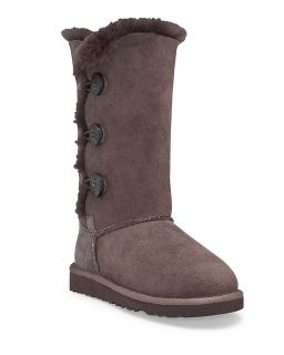 UGG® Australia Girls Bailey Button Triplet Boots   Sizes 5 6 Child