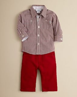 mini check shirt strech twill pants $ 92 40 $ 105 60 a complete look