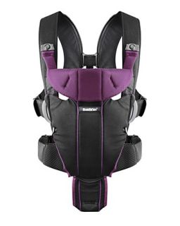 babybjoern miracle baby carrier price $ 189 95 color black purple