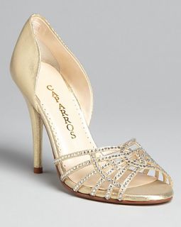 pumps caterina price $ 89 00 color gold lame size select size 6 6 5 7