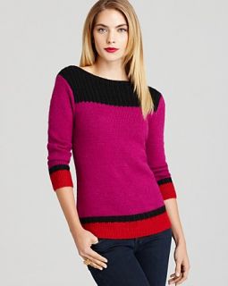 tegan sweater alpaca knit price $ 138 00 color black foxglove red size