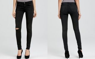 Brand Jeans   Mid Rise 811 Destructed Skinny in Shadow_2