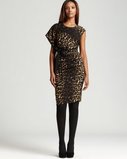 Lafayette 148 New York Talulah Leopard Print Dress