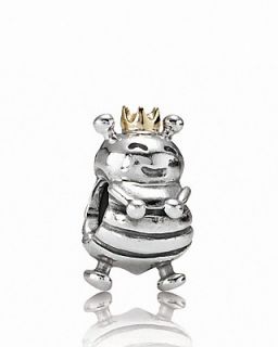 PANDORA Charm   Sterling Silver & 14K Gold Queen Bee